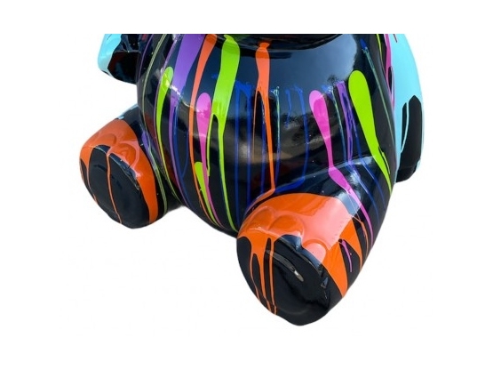 STATUE HIPPOPOTAME EN RESINE HT 100 CM