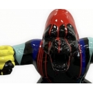 STATUE GORILLE EN RESINE 63 CM - NOIR MULTICOLORE