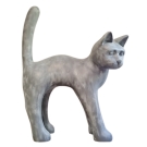 STATUE CHAT XXL EN RESINE H 150CM