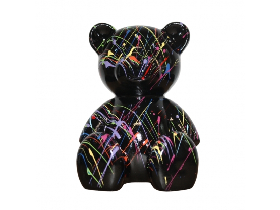 MINI OURSON TEDDY EN RESINE H 15CM