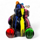 STATUE HIPPOPOTAME EN RESINE HT 100 CM