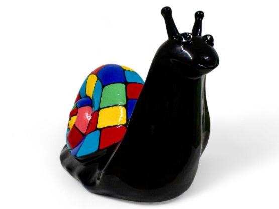 STATUE PINGOUIN EN RESINE SMARTIES 45 CM