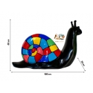 STATUE PINGOUIN EN RESINE SMARTIES 45 CM